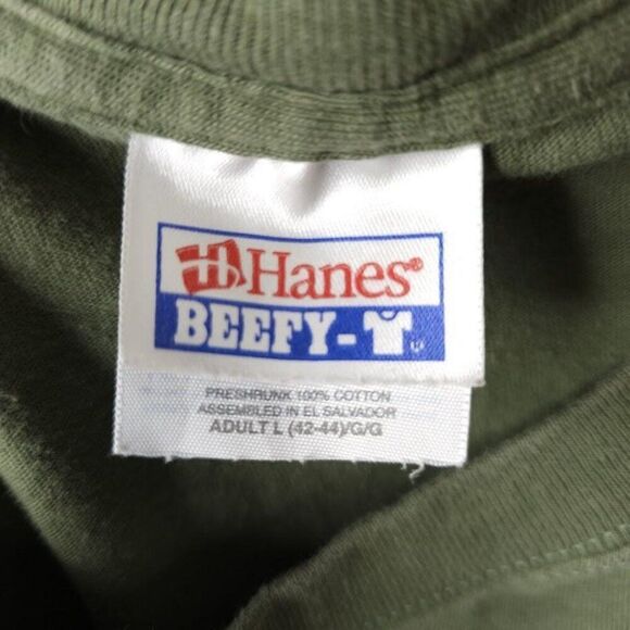 Vintage Ride Durango T Shirt Mens Size Large Green Y2K 2002 Rocky Mountains Moto - Picture 6 of 7